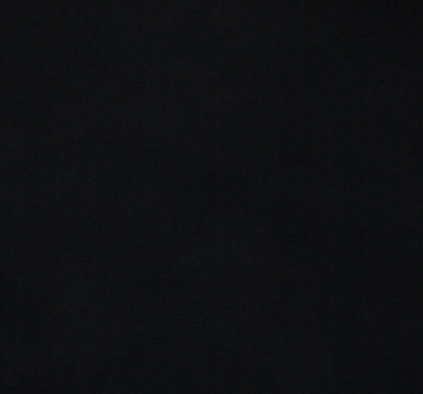 Baumwoll - Jersey Stoff einfarbig schwarz - Meterware ab 25 cm x 160 cm