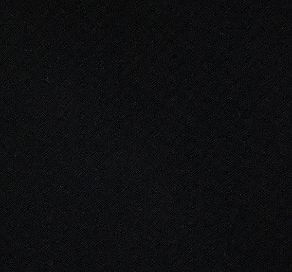 Nadeltraum - Baumwoll - Stoff Musselin Double Gauze einfarbig schwarz - Meterware ab 25 x 135 cm