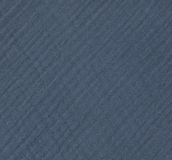 Nadeltraum - Baumwoll - Stoff Musselin Double Gauze einfarbig dunkelgrau - Meterware ab 25 x 135 cm