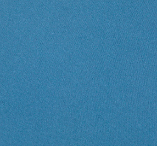 Baumwoll - Jersey Stoff einfarbig stahlblau  - Meterware ab 25 cm x 160 cm