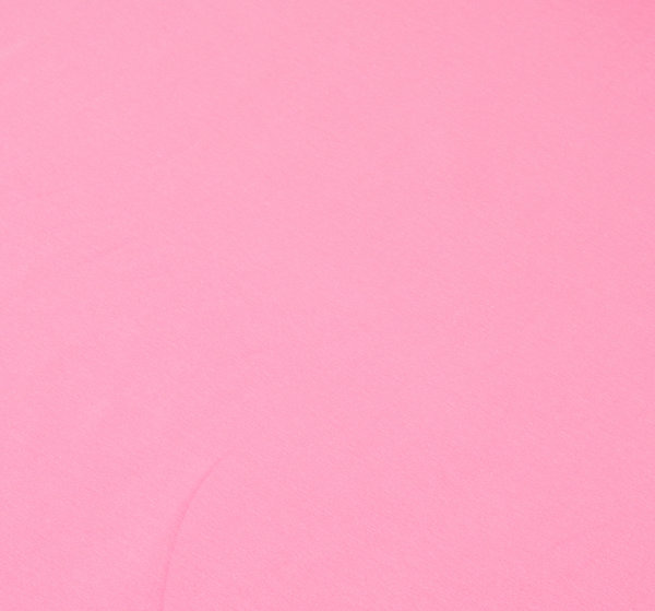 Baumwoll - Stoff French Terry Sommersweat einfarbig pink - Meterware ab 25 cm x 150 cm