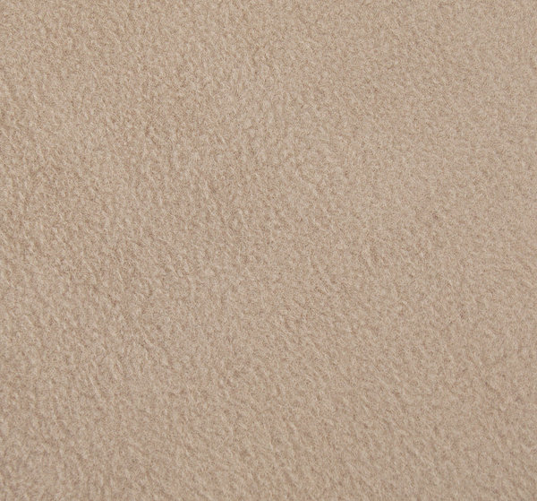 Polar Fleece Stoff Antipilling einfarbig beige  - Meterware ab 25 cm x 150 cm