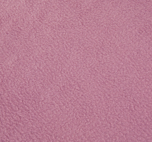 Polar Fleece Stoff Antipilling einfarbig dunkel altrosa  - Meterware ab 25 cm x 150 cm