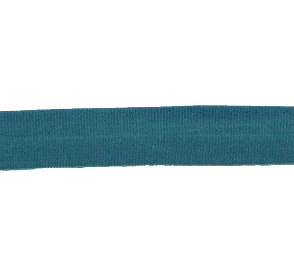 Band Schrägband Nähband Stoffband petrol 100 cm - Band zum Basteln und Nähen