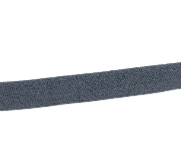 Band Schrägband Nähband Stoffband dunkelgrau 100 cm - Band zum Basteln und Nähen