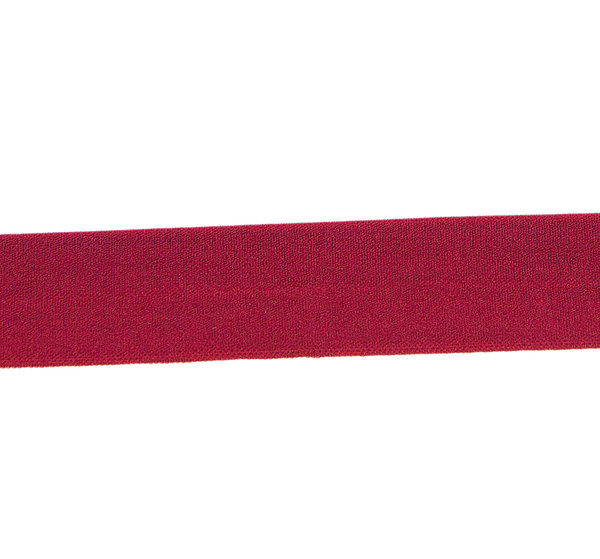 Band Schrägband Nähband Stoffband ziegelrot 100 cm - Band zum Basteln und Nähen
