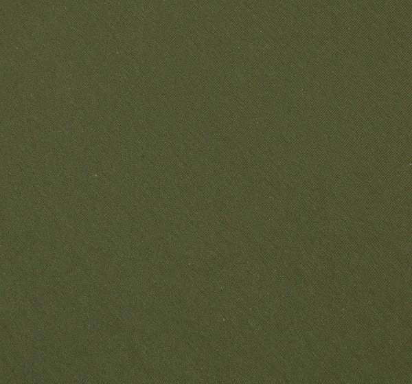 Baumwoll - Jersey Stoff einfarbig moosgrün  - Meterware ab 25 cm x 160 cm