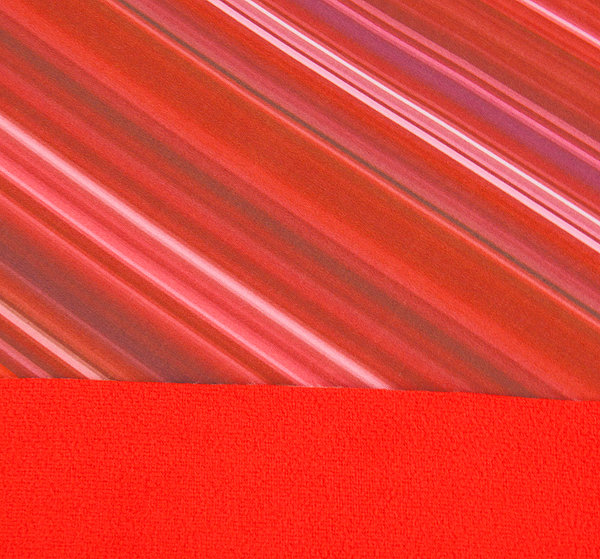 Softshell Stoff innen kuschelweich Streifen rot - Meterware ab 25 cm x 145 cm